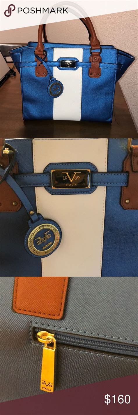 blue versace purse sale|authentic Versace purses.